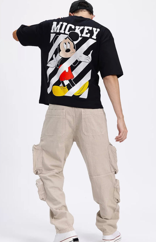 Mickey printed oversized T-shirt