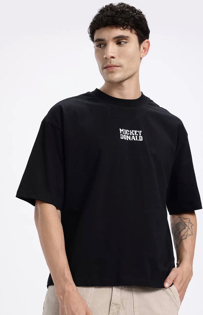 Mickey printed oversized T-shirt