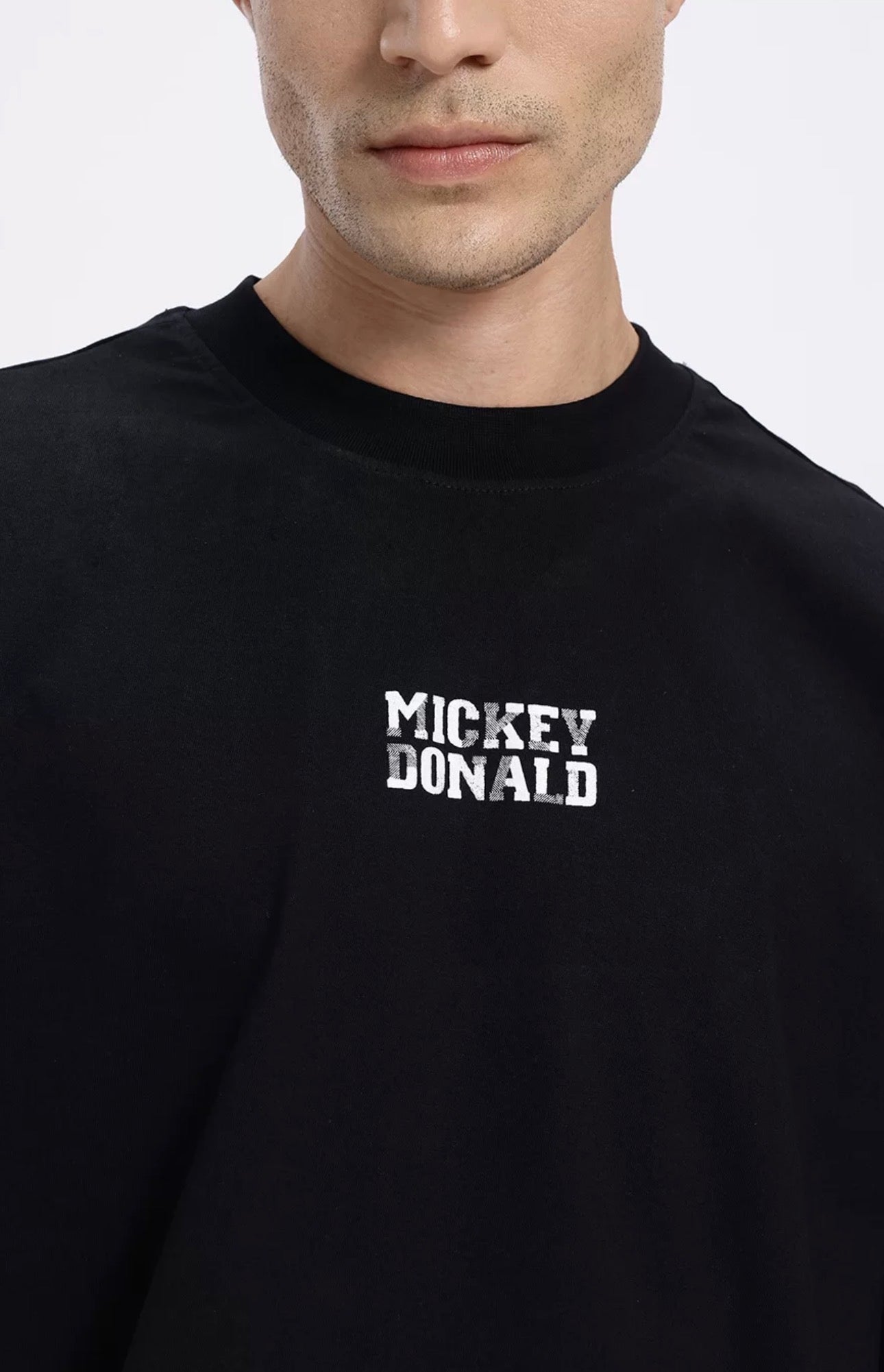 Mickey printed oversized T-shirt